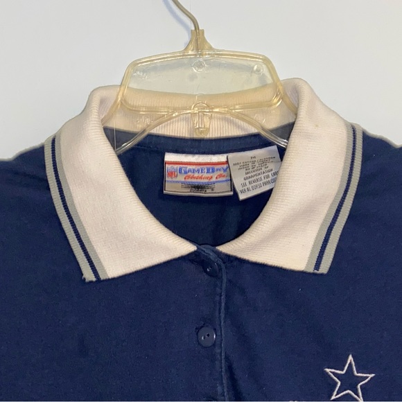 Cowboys Apparel Ladies Dallas Cowboys Polo Shirt - Medium - Picture 2 of 5